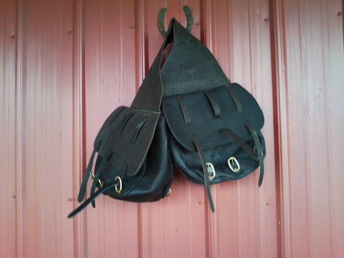 McClellan Style Military Reproduction Saddle Bags