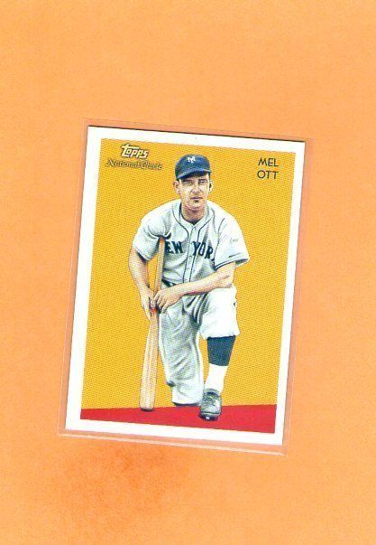 2010 Topps National Chicle Mel Ott 233 Giants 26764