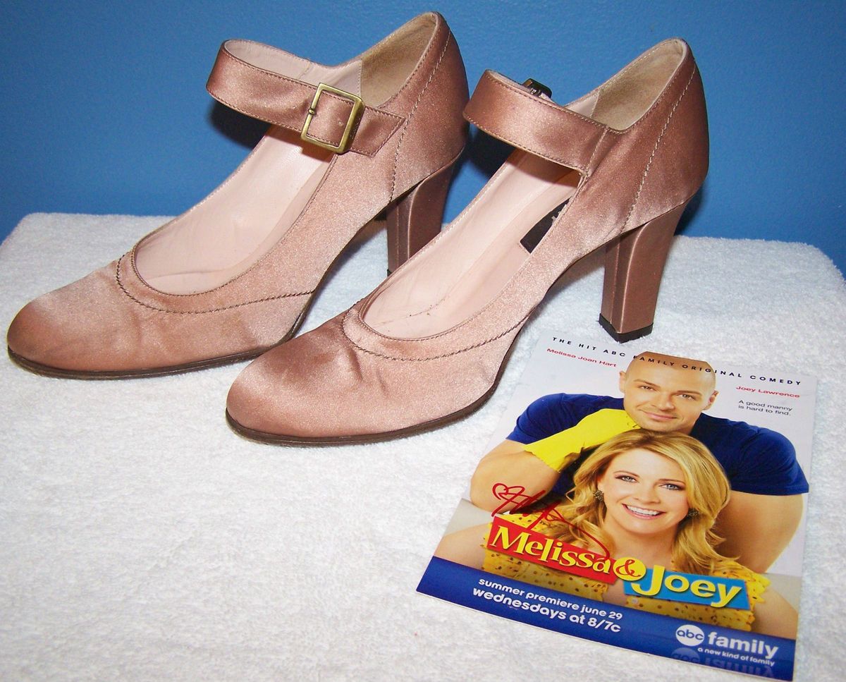 Melissa Joan Hart Worn and Autographed High Heels Clarissa Sabrina