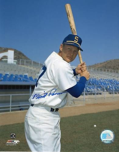 Merritt Ranew Seattle Pilots RARE Signed