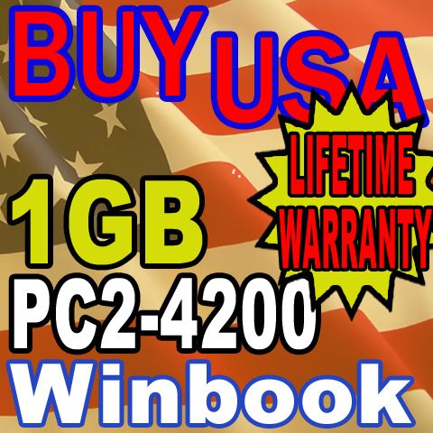 1GB Winbook PowerSpec 6650 6655 7114 7115 Memory RAM