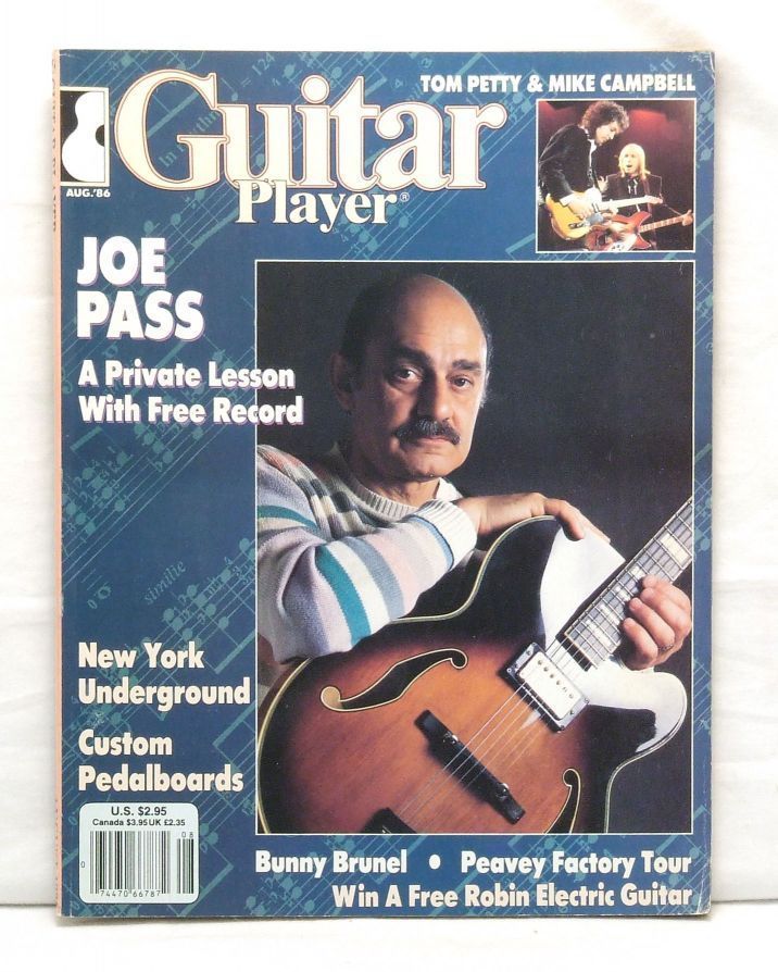 Joe Pass Tom Petty Mike Campbell Bunny Brunel Peavey Tour