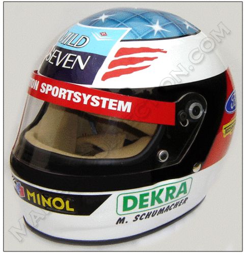 Michael Schumacher 1994 Ford Replica Helmet Scale 1 1