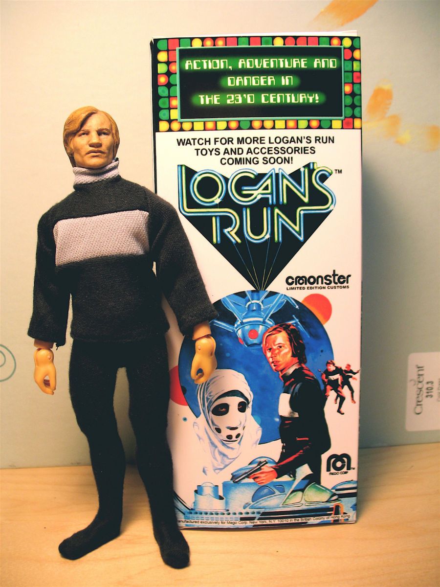 Logans Run Logan 5 Michael York Custom Mego Figure