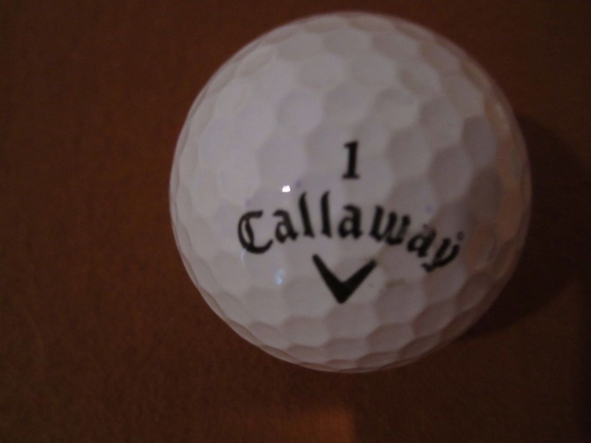 PHIL MICKELSON GAME USED OWN CALLAWAY GOLF BALL AT 2012 US OPEN