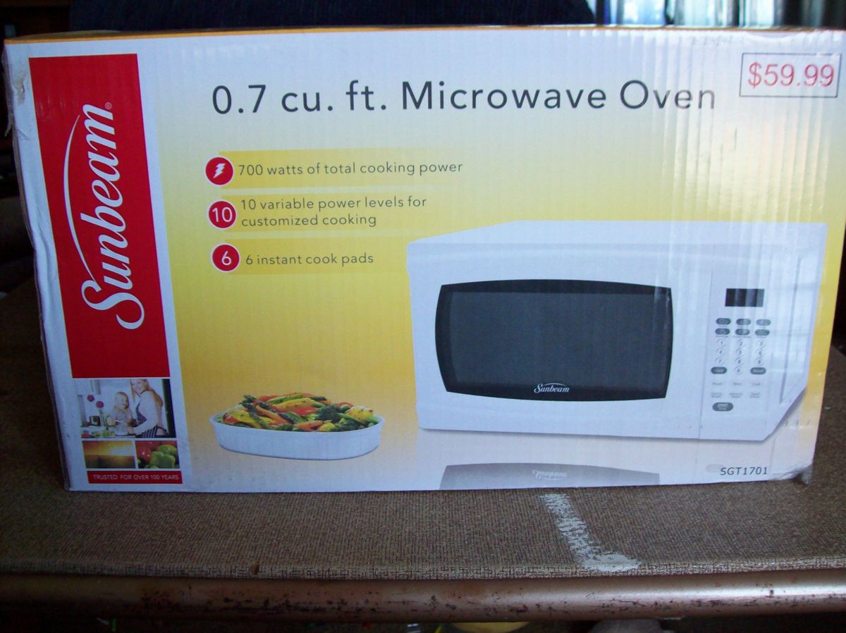 Sunbeam 1.5 cu. ft. Microwave Oven SNM1501RAW 