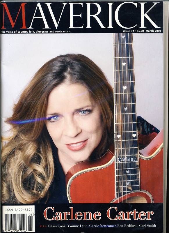 Carlene Carter Covers Import Maverick UK Interview