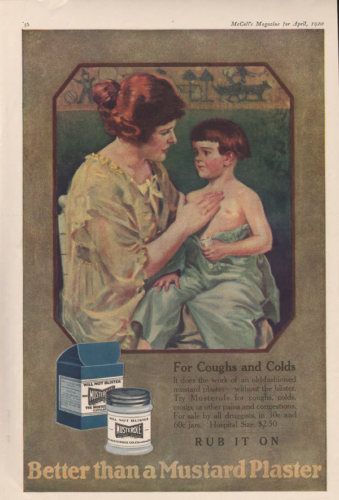 KEYWORDS MUSTEROLE, HOSPITAL, MOTHER, DRUGGIST, JAR, BOX, CHILD