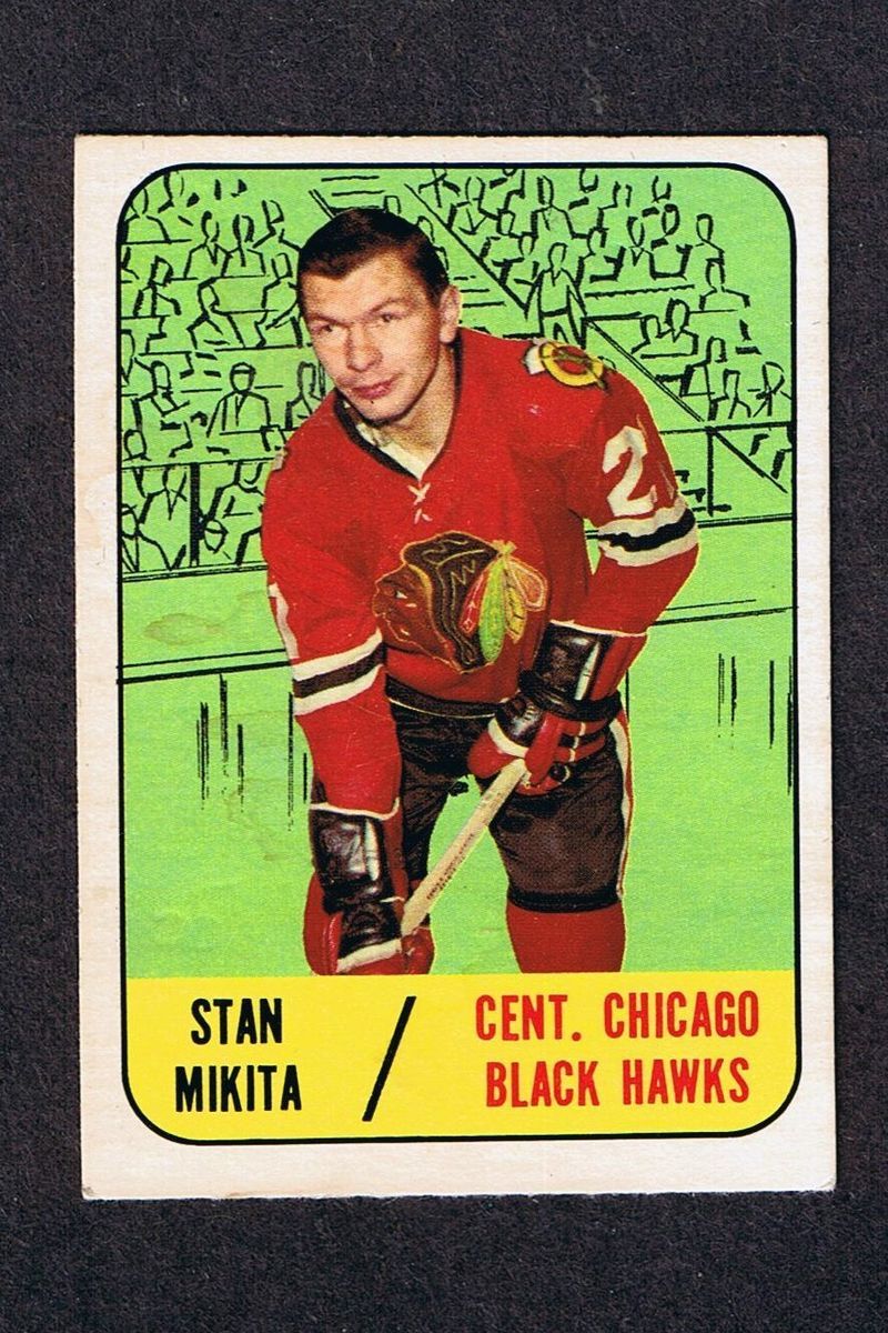 1967 68 Topps 114 Stan Mikita