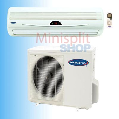 Ductless Mini Split 18000 Air Conditioner A C Cooling Heat Pump Soleus