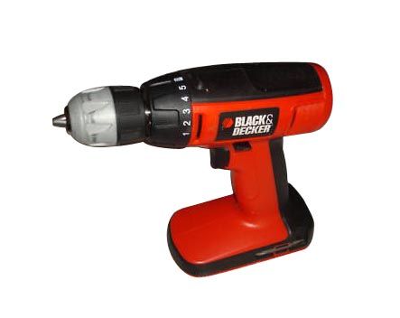 Black & Decker Cordless Drill, 18V Single Source Model CDC 1800