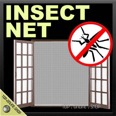 80x 60 Mosquito Insect Net Mesh Screen Web WINDOWS DOOR PATIO