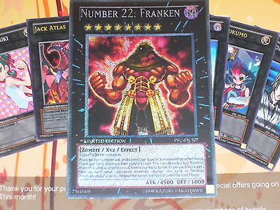 Yugioh Orica Number 22 Franken Custom Xyz Proxy/Copy