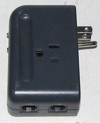 Belkin F9H220 TVL Travelsurge 2 Outlets Surge Suppressor Hidden Swivel