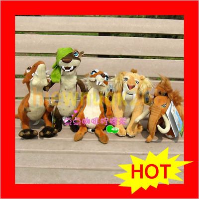 2009 20th Century Fox Plush “Sid” Yellow Sloth ~ Ice Age Dawn Of