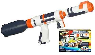 SOAKER BOTTLE BLITZ Water Pistol Gun~Long Range~25ft Range Blaster