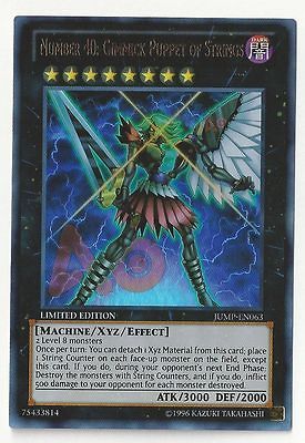 1x Number 40 Gimmick Puppet of Strings Holo NM/Mint English Yu Gi Oh