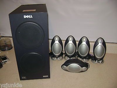 Dell Altec Lansing ADA995 5.1 THX Computer Speaker Surround System