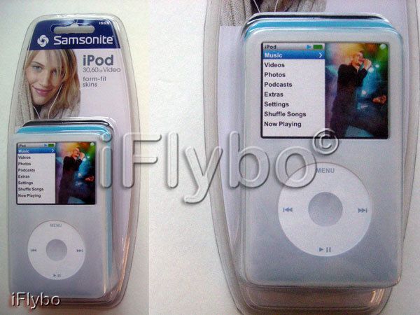 Pack Samsonite Form Fit Skins iPOD 30,60 GB Video New