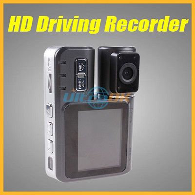 HD 720P Dual Len Dashboard Car Vehicle Camera Video Driving Recorder