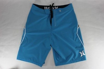 Hurley 2011 P60 A Frame Cyan Black 36 Mens Surf Shorts