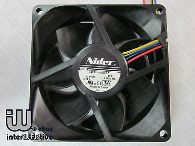 80mm 8CM 8025 4Pin PWM 2000 4300 RPM 0.38A Long Life Computer case fan