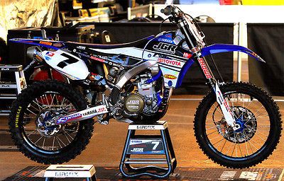 JGR YAMAHA GRAPHICS KIT YZ250F YZ450F (06 09) w/ FREE BACKGROUNDS bk