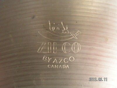 Vintage Zilco 16 Crash Cymbal