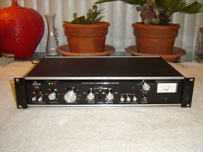 DBX 165, Original, Overeasy Compressor Limiter, Vintage Rack