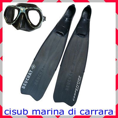 kit apnea fins BEUCHAT MUNDIAL COMPETITION + MASK MICROMAX USA