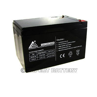 Sealed Lead Acid Battery for RBC4 RBC6 UB12120 12V 12AH D5775 BP1000