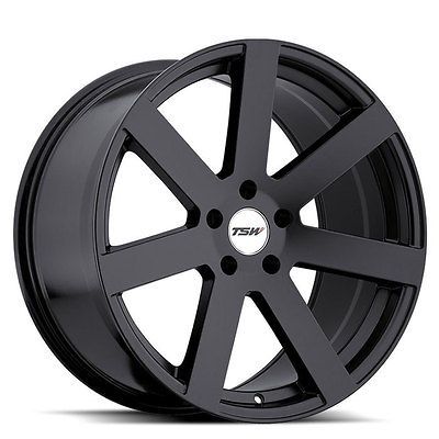 18 TSW BARDO Matte Black WHEELS RIMS FIT Mercedes W203 C230 C280 C350