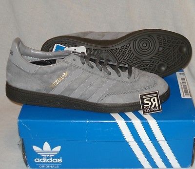 New Adidas Men Originals SPEZIAL Shoes Retro Trainers Gray Brown