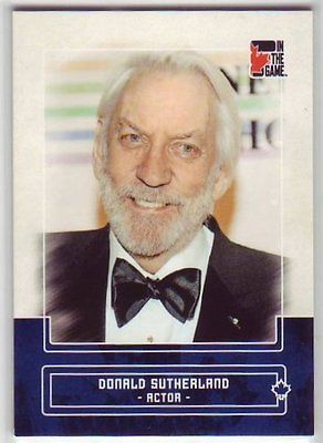 Canadiana BLUE Base DONALD SUTHERLAND Parallel /50 Hunger Games/MASH