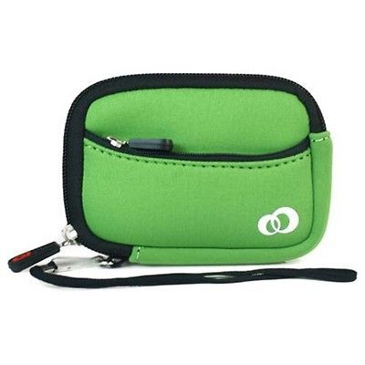 Green Soft Sleeve Case Nikon Coolpix S6200 S6300 L24 L26 P300 P310 S30