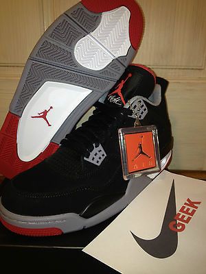 Air Jordan 4 Retro 2012 Black Cement bred iv thunder doernbecher