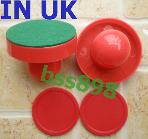 Air Hockey MINI 67mm Goalies & 50mm Pucks Felt Pusher