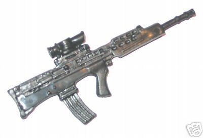 L85 (SA80) Assault Rifle (3 THREE)  118 Scale Weapons for 3 3/4