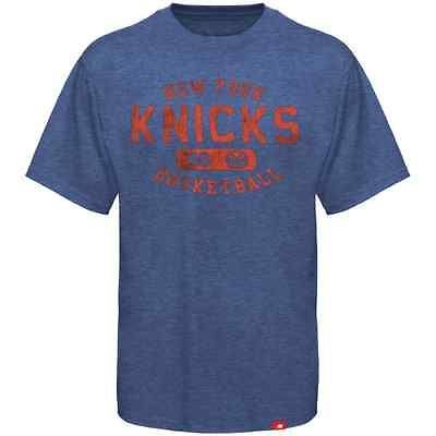 Sportiqe New York Knicks Alvin Tri Blend Premium T Shirt   Steel Blue