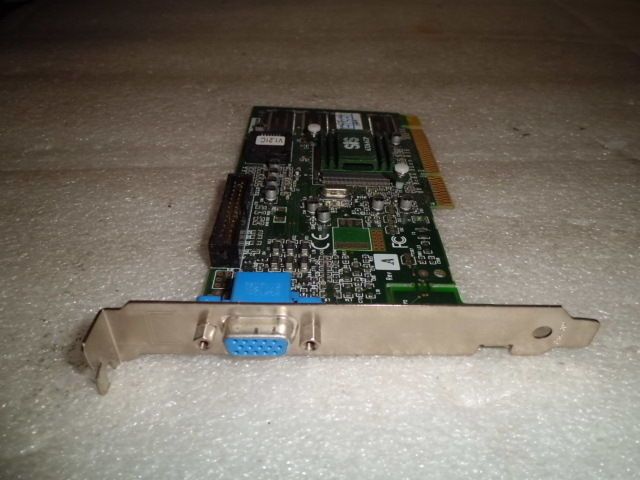 Multimedia 22020040 001 23020041 401 AGP VGA 8MB Video Card TESTED