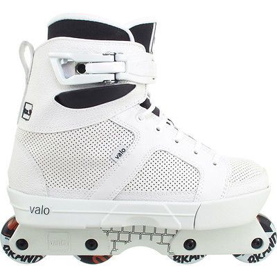 Valo Skate TV 3 White Complete   Size 11 Aggressive Skate