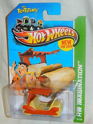 Flintstones Flintmobile Car TEASURE HUNT HW Imagination Super