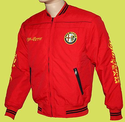 Alfa Romeo jacket 3   new model   logos are embroidered