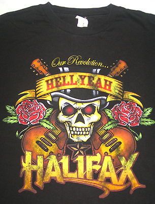 HELLYEAH  HALIFAX      HEAVY METAL T SHIRT       SIZE MEDIUM