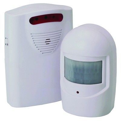 Driveway Alert System. Door Chime Motion Sensor Hallway Alarm Security