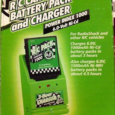 RadioShack® R/C Car Battery Pack and Charger 23 351