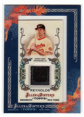 2011 Topps Allen & Ginter Jersey Relics Mark Reynolds