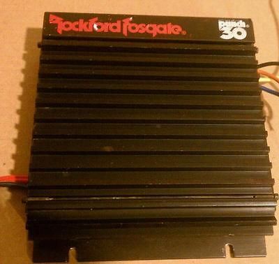 ROCKFORD FOSGATE PUNCH 30 AMPLIFIER AKA (peanut) OLD SCHOOL AMP