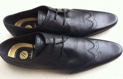 New Italian Men Allen Designer H by Hudson Replay Brogue Wingtip