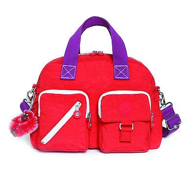 Kipling Bag Defea Block Tangerine UK RRP £70